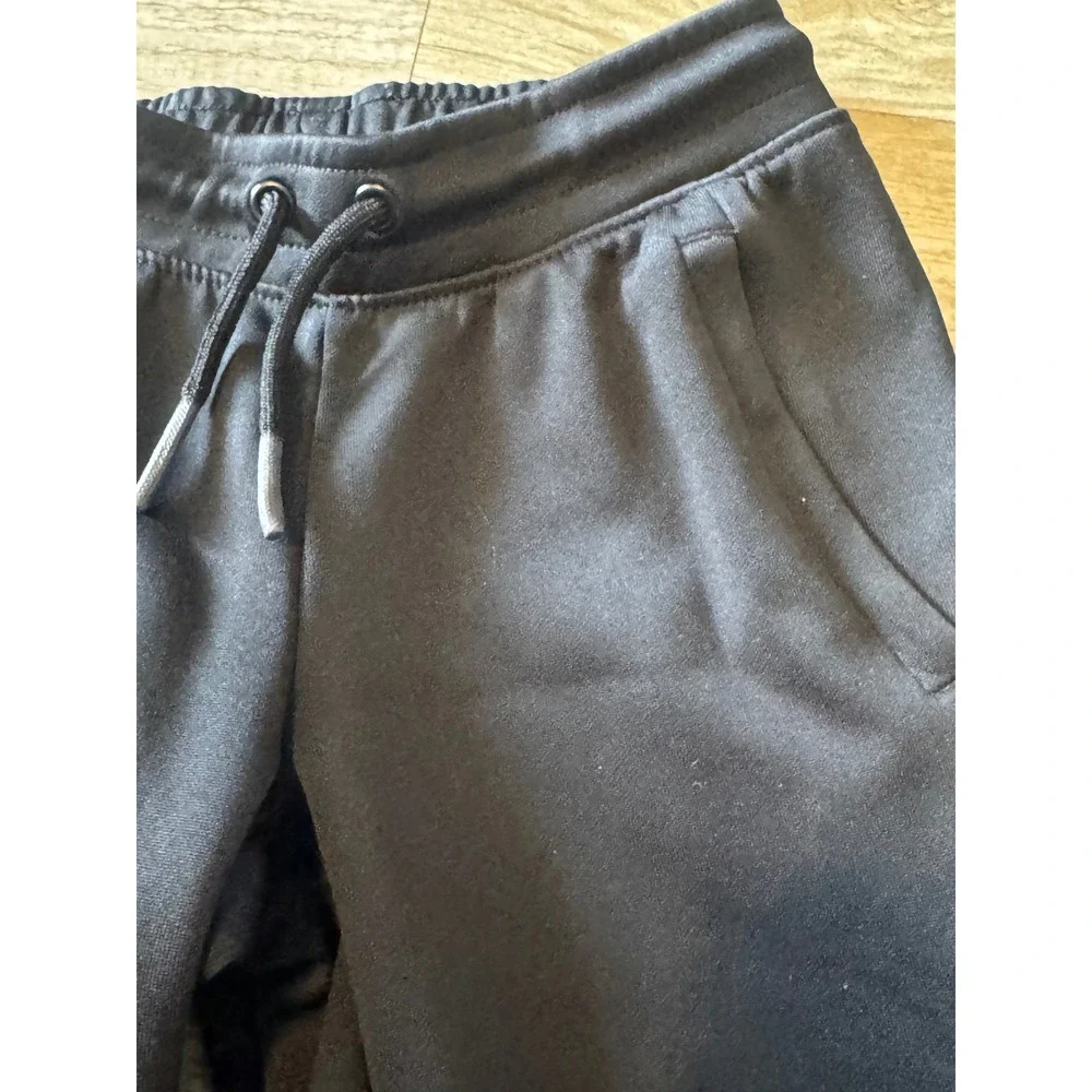 All in Motion Boys Black Jogger Pants XS 4/5 Activewear Recycled Polyester